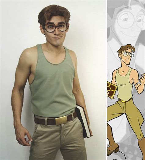 this amazing man can flawlessly turn himself into your favorite disney characters