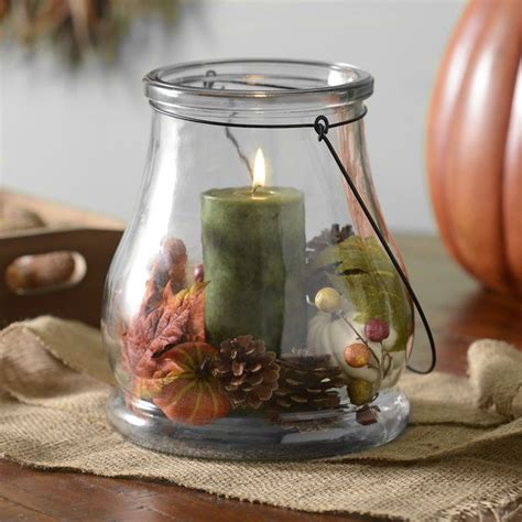 Fill Your Lantern With Pieces Of Fall We Recommend Candy Fake Leaves