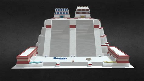 Templo Mayor De Tenochtitlan Adv Estudio D Model By Adv Sexiz Pix