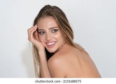 Beautiful Woman Naked Shoulder Isolated On Stock Photo Shutterstock