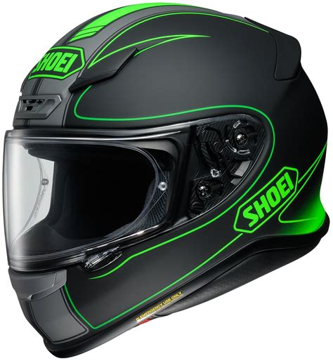 Shoei Rf 1200 Flagger Helmet Blackgreen Xxl 0109 3104 08