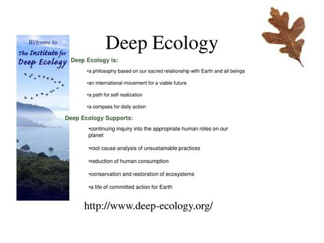 Ppt Deep Ecology Powerpoint Presentation Free Download Id1827979