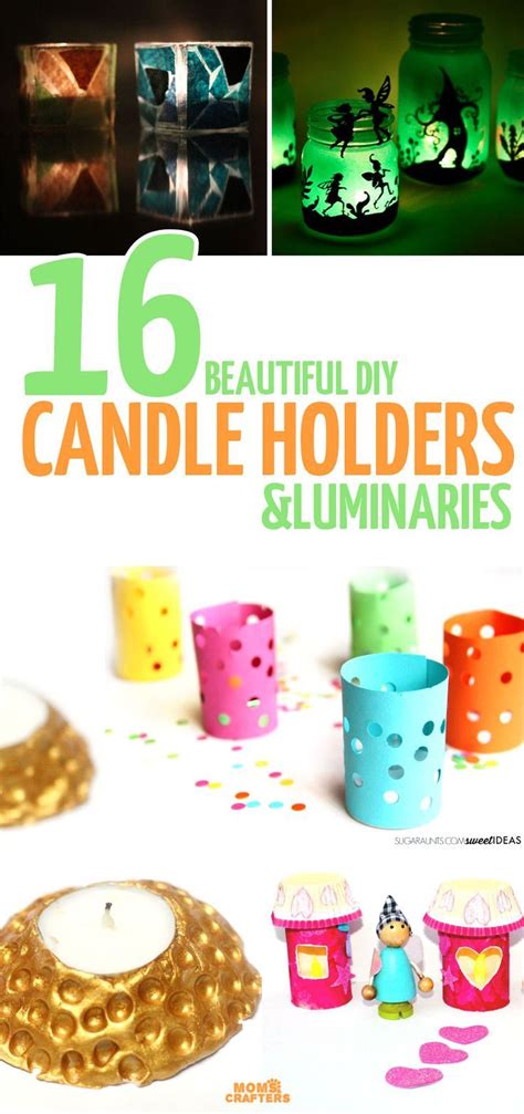 16 Diy Candle Holders For Any Occasion Arts And Crafts For Teens