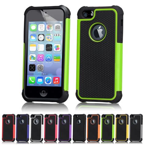 Apple Iphone 55s Dual Layer Shockproof Case 32ndshop