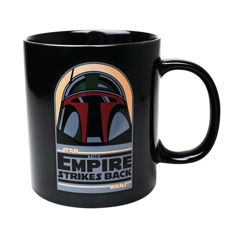 New Giant Star Wars Boba Fett Mug Tea Coffee Cup Novelty Logo Empire Vader