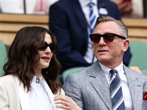 Daniel Craig Und Rachel Weisz Stilvoll Beim Wimbledon Finale