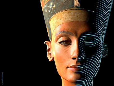 khentiamentiu an official high resolution 3d model of the bust of nefertiti is available for
