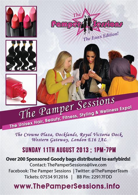 The Pamper Sessions April 2013