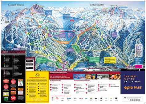 Whistler Blackcomb Ski Trail Map Free Download