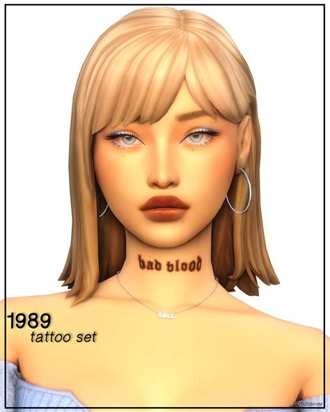 1989 Tattoo Set