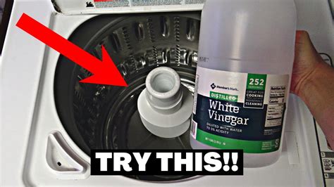 Put Vinegar Into Your Washing Machine And Watch What Happens 💥 Youtube