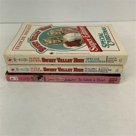 Sweet Valley High Super Edition Paperback Books Lot Of Francine Pascal Ebay