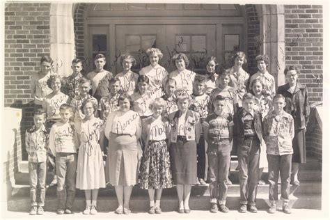 East Ward Elementary School Class Picture Circa 1950
