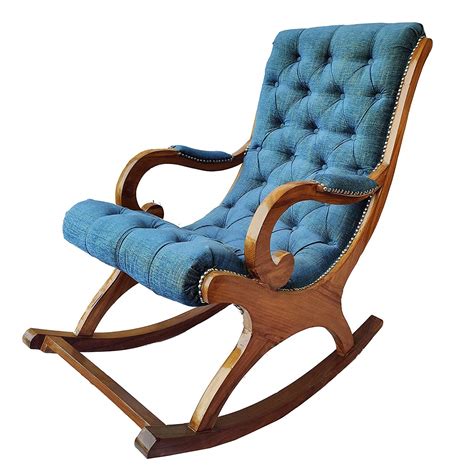 Delight Item Shop Teak Wood Rocking Chair and Grandpa Chair/Swing Chair