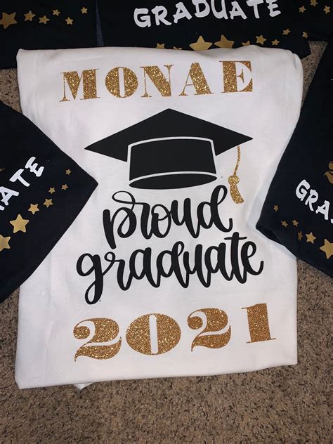 Graduation Tshirt Custom Etsy