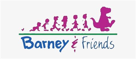 Barney Logo Png Barney And Friends Transparent Png 640x329 Free