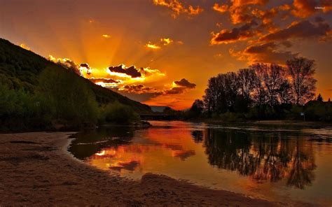 Sunset River Wallpapers Top Free Sunset River Backgrounds