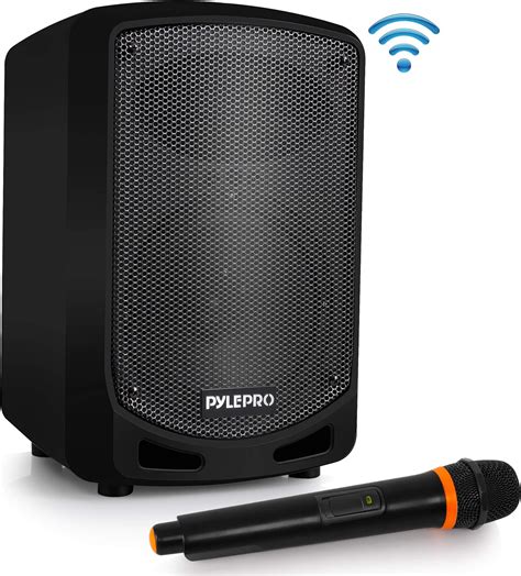 Pyle Bluetooth Karaoke Pa Speaker Indoor Outdoor Portable Sound