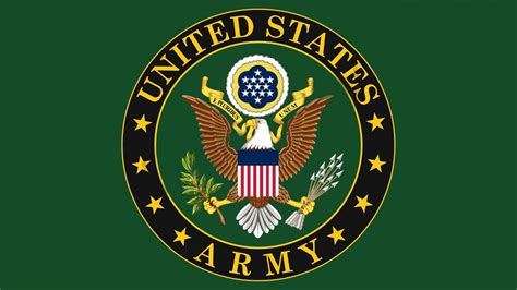 Wallpaper Us Army Logo Eagle Military 12254
