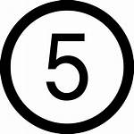 Number Five Icon Svg Onlinewebfonts