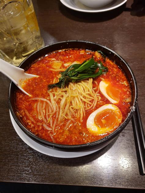 I Ate Spicy Ramen In Kyoto Japan Spicy Ramen Food Food Network