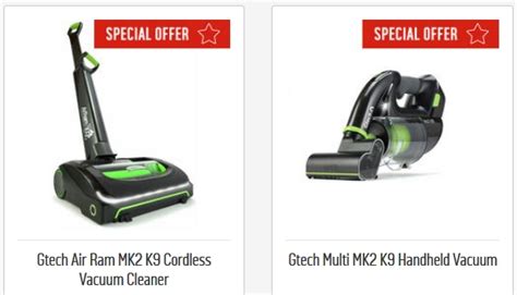 Gtech Air Ram Mk2 K9 Cordless Vacuum Cleaner Gtech Multi