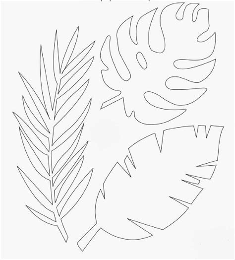 Leaf Template Flower Template Owl Templates Crown Template