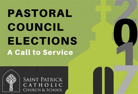 It Is Election Time— Pastoral Council Elections Saint Patrick