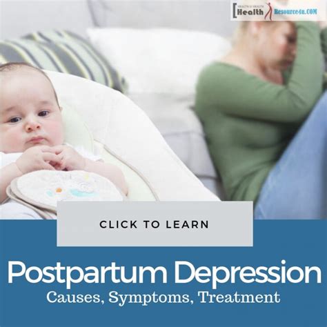 Postpartum Depression Causes Picture Symptoms And Treatment