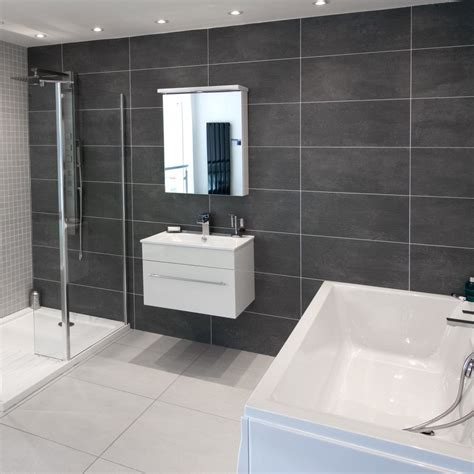 A great tip is to buy samples. Some Mind-Blowing Gray Bathroom Ideas: Check it Out Here