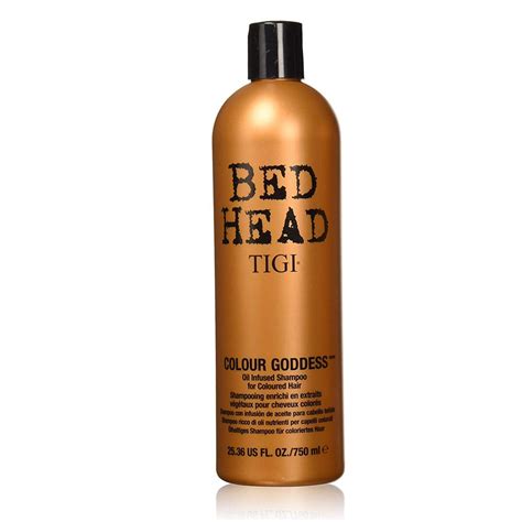 Tigi Bed Head Colour Goddess Shampoo 750ml Šampon na hnědé a červené
