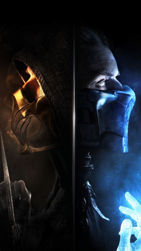 Scorpion And Sub Zero Wallpaper Iphone X Sub Zero Mortal Kombat