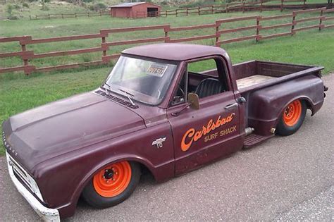 Find Used Chevy C Short Bed Street Hot Rat Rod Patina Bagged Air