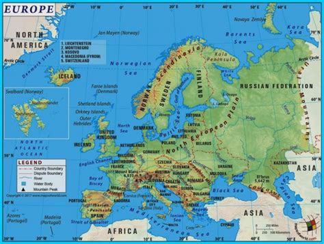 √ Peta Benua Eropa | Penjelasan Lengkap - Sindunesia