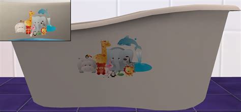 Mod The Sims Rub A Dub Toddler Tub
