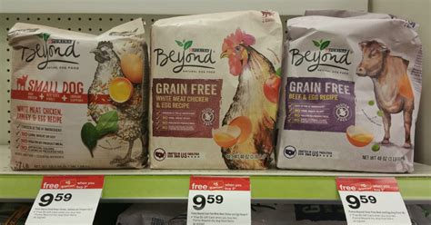 They're also made with different ingredients and. Target Shoppers! Purina Beyond Dry Dog Food 3-Pound Bags ...