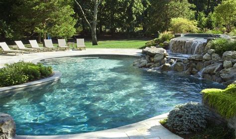 Fantastic Sense Of Natural Rock Swimming Pool Design Ideas Elegant
