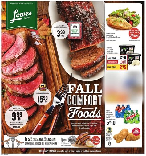 Food depot was established in 1975 when two young entrepreneurs opened a grocery store in stockbridge, georgia determined to make a. ᐉ Current Weekly Ad Lowes Foods - Valid From 10/14 Until ...