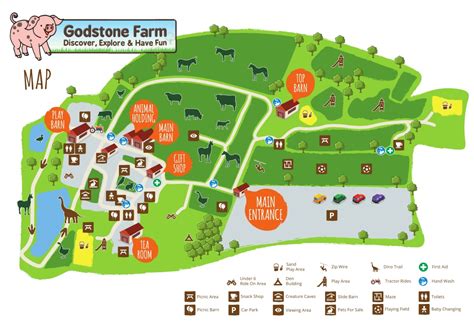 Farm Map Surrey Godstone Farm