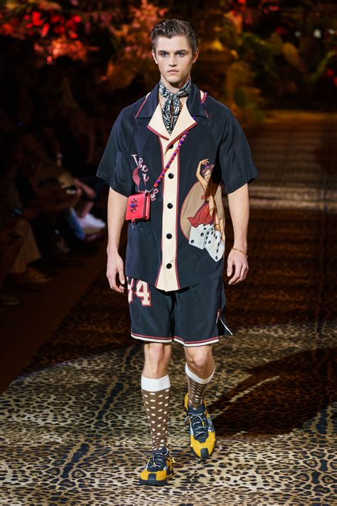 Dolce And Gabbana Spring 2020 Menswear Fashion Show Menswear