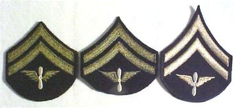 Army Enlisted Rank Insignia Chevrons Page 2 Army And Usaaf Us