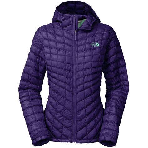 the north face thermoball hooded insulated jacket women s