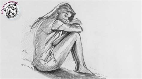 Dibujos De Ninos Sad Imagenes Tristes Para Dibujar A Lapiz Faciles Images