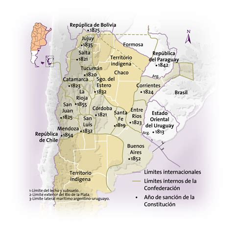 Mapas De La Argentina De Temas Históricos Educar