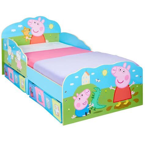Peppa Pig Toddler Bed With Underbed Storage Moose Toys