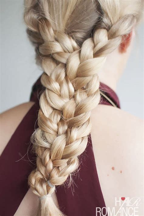 Check spelling or type a new query. Triple Braided Hairstyle · How To Style A Braid / Plait ...