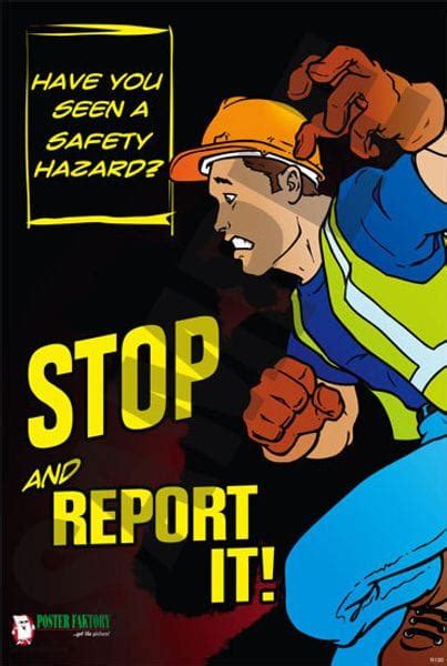 Reporting Safety Posters