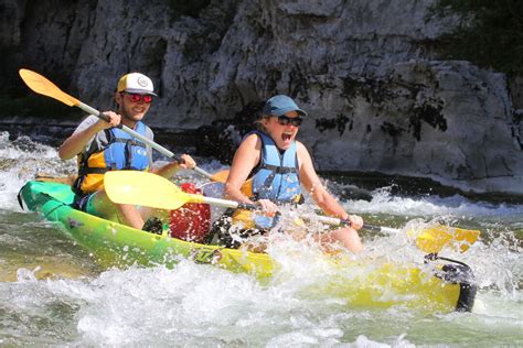 Canoë Kayak De Vallon à Châmes 7 Km Avec La Petite Mer Gorges De