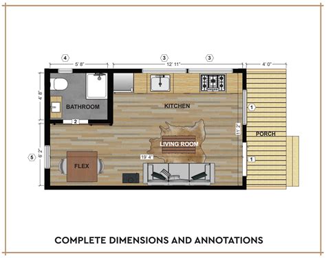 Small Cabin Loft Diy Build Plans 12 X 20 Tiny Etsy