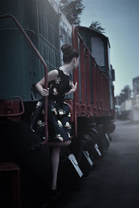 Free Images Woman Photography Photographer Retro View Train Photo Female Portrait